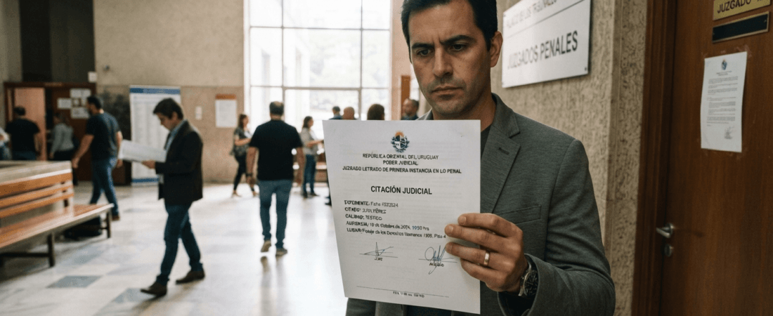 ¿Qué hacer en una citación judicial?
